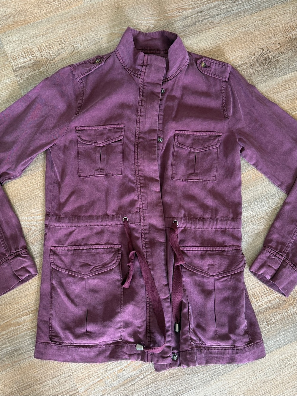 Women's Utility Jacket - Purple